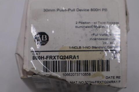 Allen-Bradley 800H-FRXTQ24RA1 Emergency Stop Pushbutton Switch STOCK H864A - Image 3