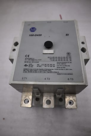 Allen-Bradley 100-D420 Industrial Contactor 100-D 110-130V - STOCK 3729CC - Image 1