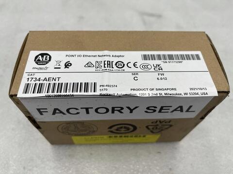 Surplus NEW Allen-Bradley Bradley 1734-AENT /C 2021 ENet/IP STOCK 3847 - Image 2