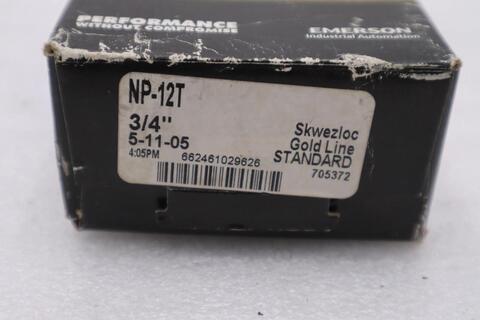 NEW OPEN BOX Sealmaster NP-12T Bearing 3/4" STOCK H927A - Image 2