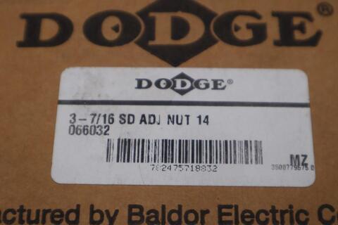Dodge 066032 3 7/16 spec duty adj bearing nut - stock 5227cc - Image 2