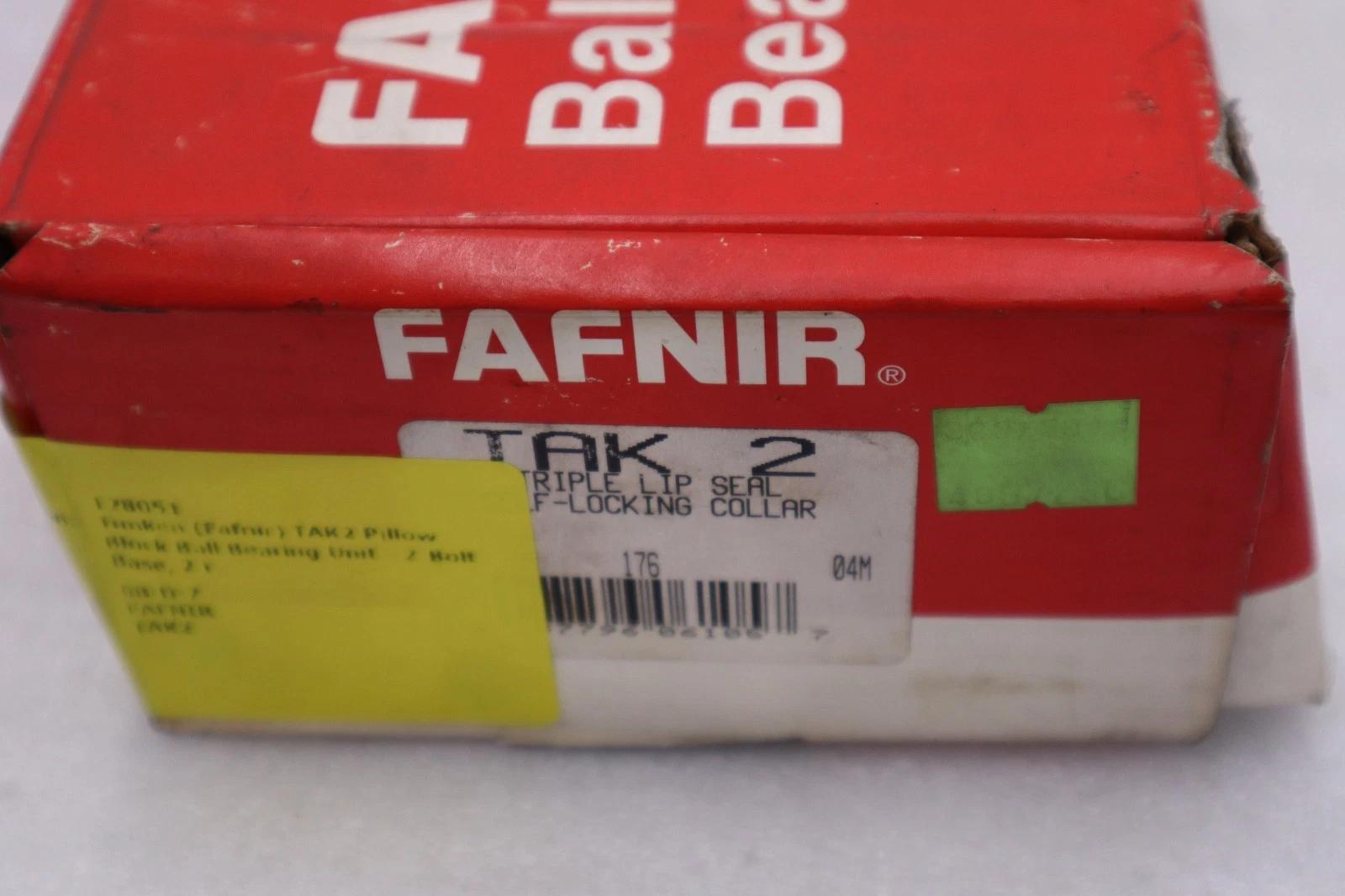NEW Fafnir TAK2 Pillow Block Bearing TAK-2 STOCK 2994CC - Image 2