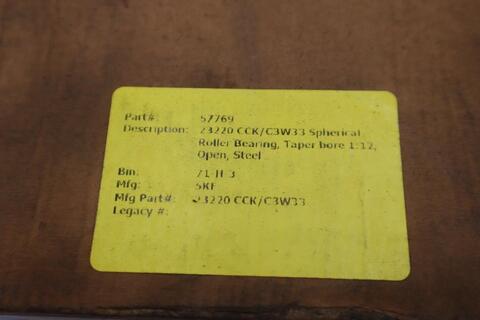 New skf 23220 cck/c3w33 spherical roller bearing stk cc137 - Image 3