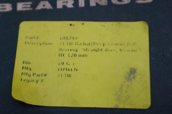213W Fafnir New Single Row Ball Bearing STOCK L242CC - Image 3