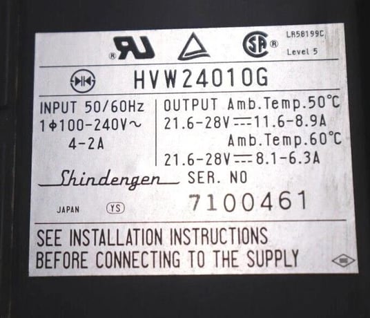 Honeywell measurex 08656500 power supply module rev c 240 v #l-379 - Image 5