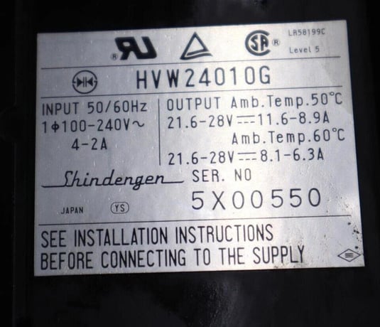 Honeywell measurex 08656500 power supply module rev c 240 v #l-377 - Image 6