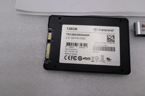 NEW OPEN BOX Transcend TS128GSSD420K SSD420K 128GB Internal SSD Memory STK H1813 - Image 4
