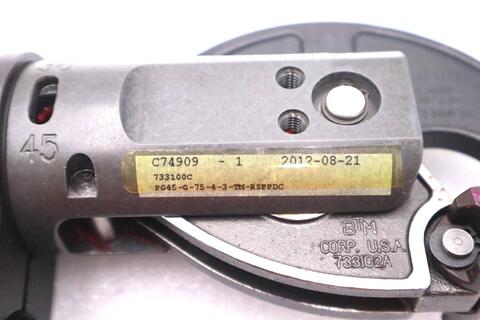 Btm corp 733100c pg45-g-75-4-3-tm-rsppdc dc clamp c74909 #k-1816 - Image 5