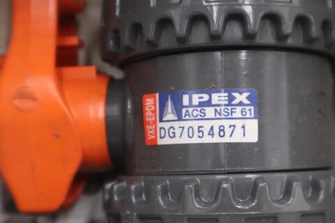 NEW OPEN BOX Ipex Vxe-Epdm 1" True Union Ball Valve Vxebv105 353005 STK 5654CC - Image 3