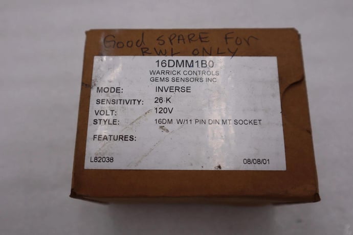 New gem sensor warrick controls 16dmm1b0 control module stk k3985cc - Image 3
