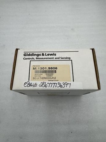 BRAND NEW Giddings & Lewis M.1301.9806 M13019806 Thermocouple STOCK H1653A - Image 3
