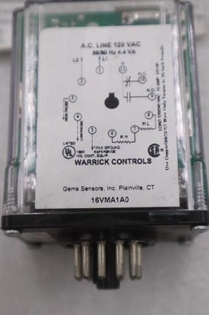 Warrick Controls 16VMA1A0 Control Relay NEW OPEN BOX STOCK K3986CC - Image 2