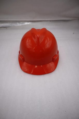 NEW V-Gard Slotted Hard Hat Cap Orange MSA 463945 STOCK H806 - Image 1