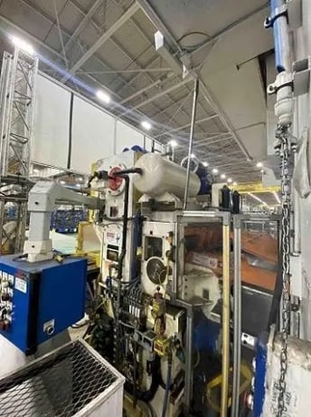 50000 lb. Automatic Feed Co. #504872, Feed Line, 72" outside dimension, 10-48" width, 100 FPM, RL, Unico - Image 2