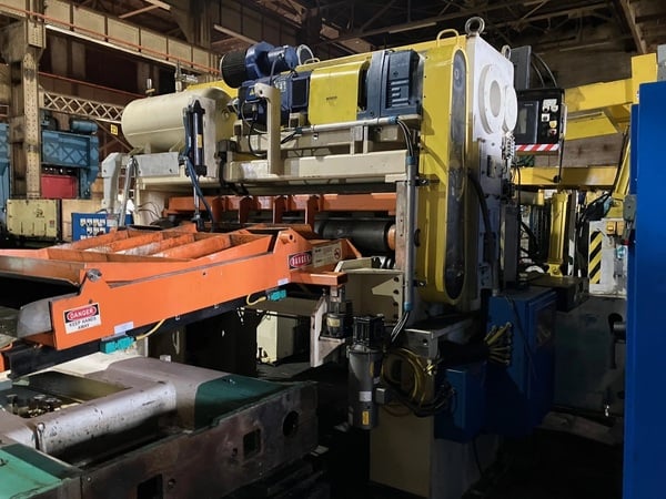 50000 lb. Automatic Feed Co. #504872, Feed Line, 72" outside dimension, 10-48" width, 100 FPM, RL, Unico - Image 7