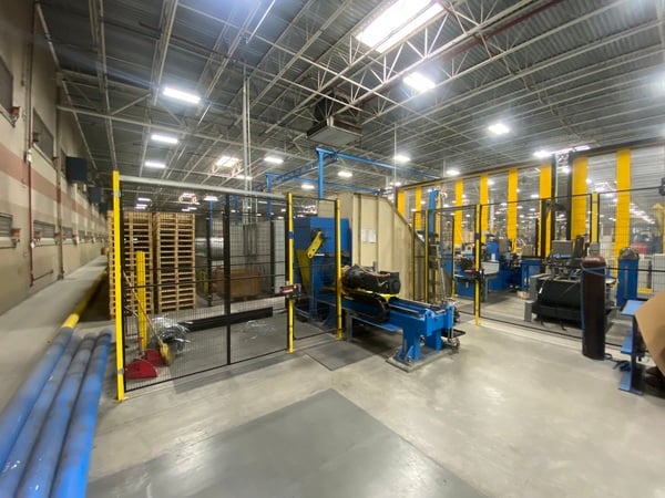 12" x .032" B+S, Precision Traverse Winding Slitting Line, LR, 656 FPM, 480 V., 2022 - Image 3