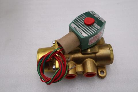 ASCO 1/2" 8344G074 120/60 110/50 Solenoid Valve - NEW IN BOX - STOCK GF-92 - Image 1