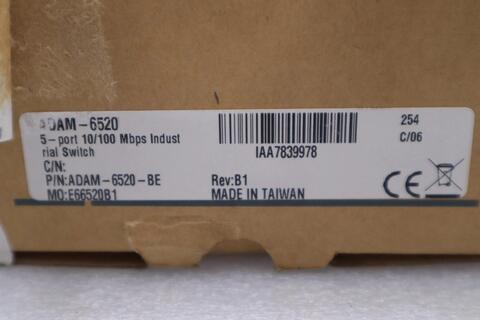 NEW OPEN BOX Adam Adam-6520 Ethernet Switch STOCK H549A - Image 3