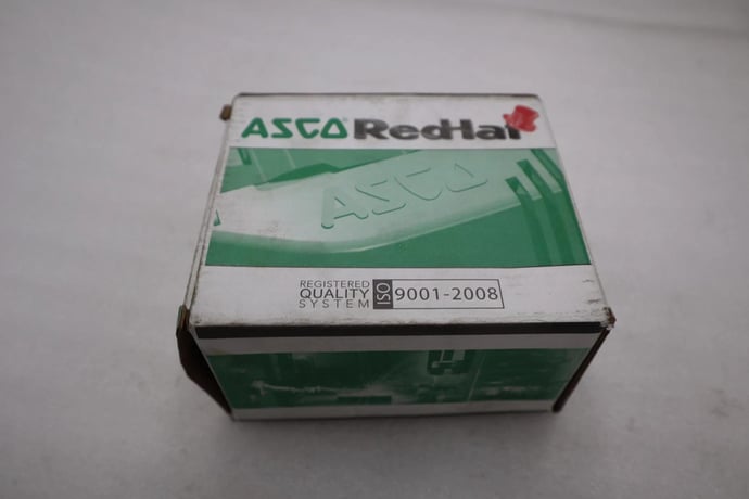 New asco redhat 8040h7 110/120v 15psi 1/4" nsnp stock h617a - Image 1