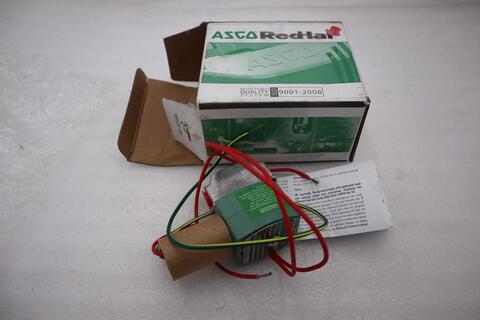 New asco redhat 8040h7 110/120v 15psi 1/4" nsnp stock h617a - Image 2