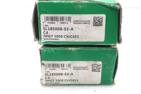 INA Cylindrical Roller Bearings SL185008-S3-A C4 NNCF 5008 New Open Box #K-2234 - Image 1