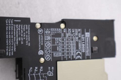 New open box ld1lb030fc telemecanique integral starter stock k3976cc - Image 2