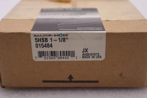 Baldor dodge 5hsb 1 1/8 raptor coupling hub stock #k-2009 - Image 2