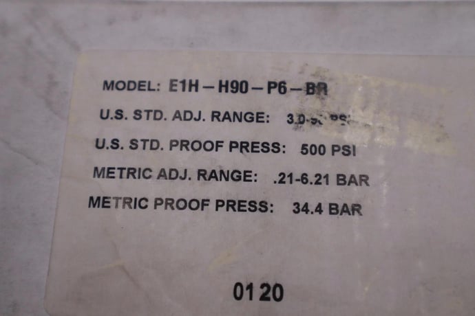 NEW OPEN BOX Barksdale E1H-H90-P6-BR PRESSURE SWITCH STOCK 1884CC - Image 4