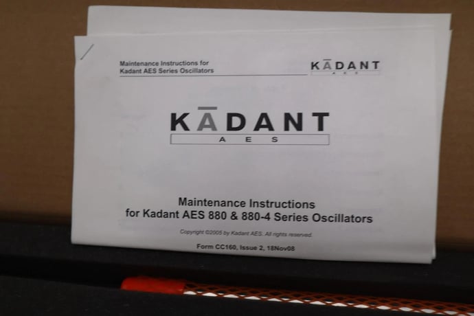 Kadant oscillator repair kit 875-6 - new in box - stock 1706cc - Image 2