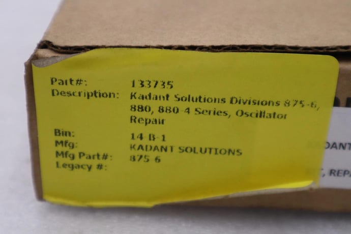 Kadant oscillator repair kit 875-6 - new in box - stock 1706cc - Image 4
