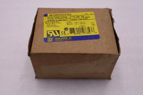 NEW Square D 8910DPA33V02 Definite Purpose Contactor 3 Pole Open STOCK H890A 785901073536 - Image 4