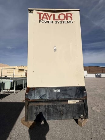 1000 KW Taylor #DS1000M, diesel generator set, 277/480 Volts, 2007 - Image 2