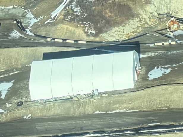 Dry Storage Tent, 120' L x 40' width x 32' H - Image 3