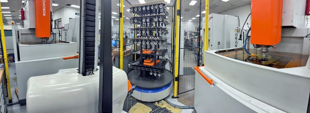 Charmilles #Roboform-550, Electrical Discharge Machine cell w/ robot, #System-3R, 2005 (2 available) - Image 2