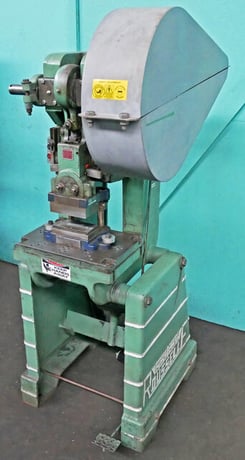 15 Ton, Rousselle #2, Punch Press, 2" stroke, 1-3/4" ram adj., 7-3/4" Shut Height, 5-1/2" throat - Image 5