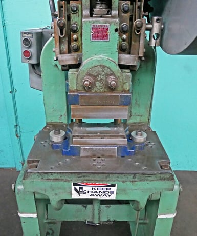 15 Ton, Rousselle #2, Punch Press, 2" stroke, 1-3/4" ram adj., 7-3/4" Shut Height, 5-1/2" throat - Image 7