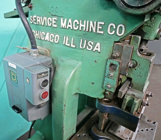 15 Ton, Rousselle #2, Punch Press, 2" stroke, 1-3/4" ram adj., 7-3/4" Shut Height, 5-1/2" throat - Image 9