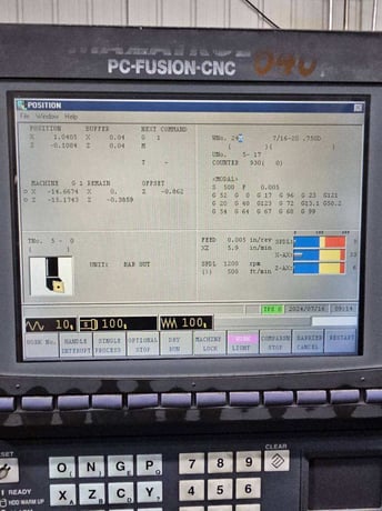 Mazak #Quick-Turn-250-HP, CNC Lathe, 20" swing, 10.3" turning diameter, 25" machining length, 10" chuck, 2.6" - Image 5