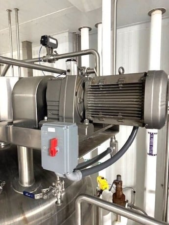 1500 gallon Lee Industries #1500U9MS, Double Motion Jacketed Mix Kettle w/Scrape Agitation, 150 psi @ 366&deg;F - Image 7