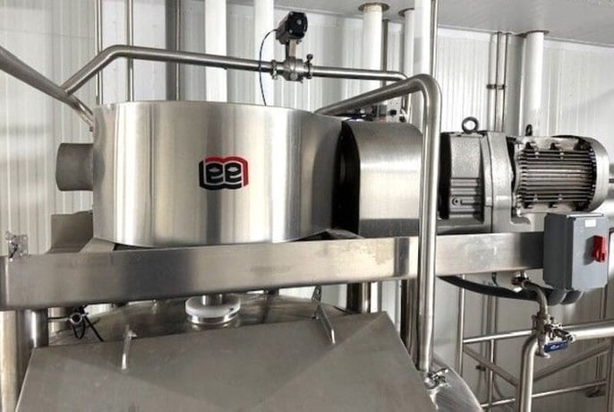 1500 gallon Lee Industries #1500U9MS, Double Motion Jacketed Mix Kettle w/Scrape Agitation, 150 psi @ 366&deg;F - Image 8
