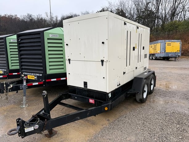 60 KW Caterpillar #APS60, Mobile Diesel Generator, 1800 RPM, 208/90 amps, 208/480 Volts, 6593 hours, 2014 - Image 1