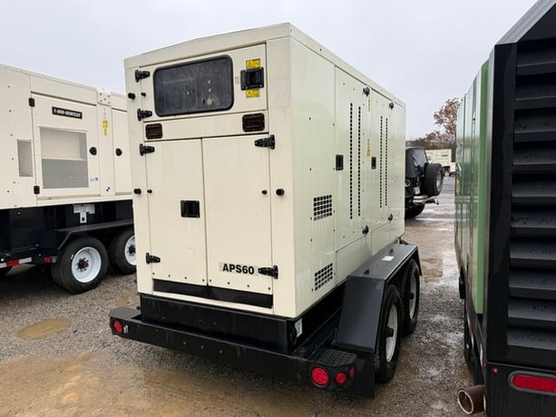 60 KW Caterpillar #APS60, Mobile Diesel Generator, 1800 RPM, 208/90 amps, 208/480 Volts, 6593 hours, 2014 - Image 3