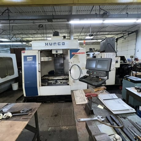 Hurco #BMC-3017, CNC Vertical Machining Center, 3-Axis, 30" X, 17" Y, 24" Z, 16" x 40" Table, 15 HP, 8000 - Image 1