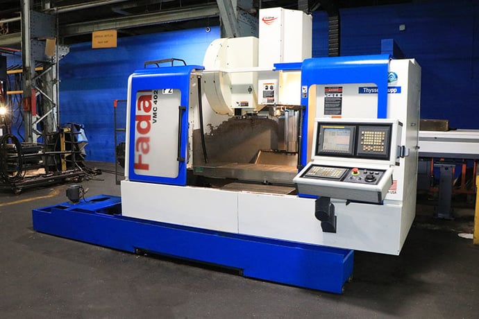 Fadal #VMC4020HT, CNC Vertical Machining Center, 3-Axis, 40" X, 20" Y, 28" Z, 20" x 48" Table, 24 HP, 10000 - Image 2