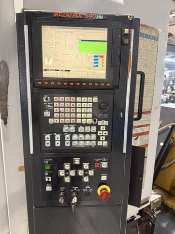 Mazak #VTC-250D/50, CNC Vertical Machining Center, 4-Axis, 69.3" X, 25" Y, 25.6" Z, 25" x 82.7" Table, 30 HP - Image 7