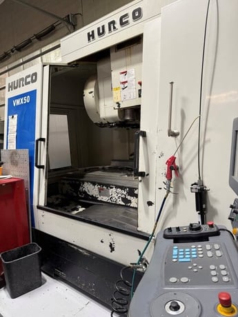 Hurco #VMX-50, CNC Vertical Machining Center, 3-Axis, 50" X, 26" Y, 24" Z, 26" x 59" Table, 25 HP, 2006 - Image 1