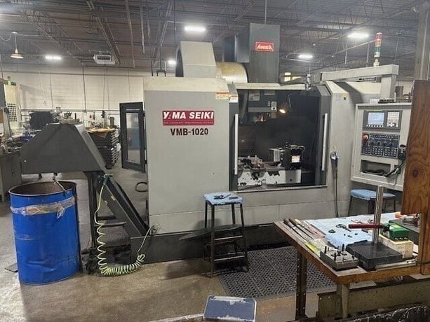 Yama Seiki #VMB-1020, CNC Vertical Machining Center, 3-Axis, 40.2" X, 23.6" Y, 23.6" Z, 23.6" x 44.1" Table - Image 1