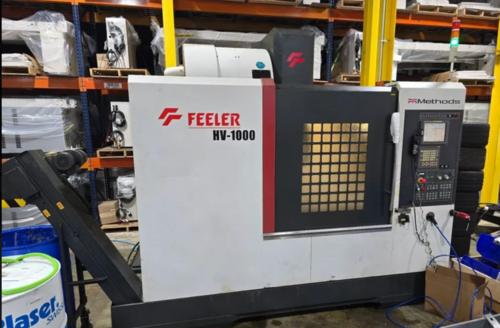 Feeler #HV-1000, CNC Vertical Machining Center, 3-Axis, 40.1" X, 22" Y, 23.6" Z, 25.59" x 48.03" Table, 30 - Image 1