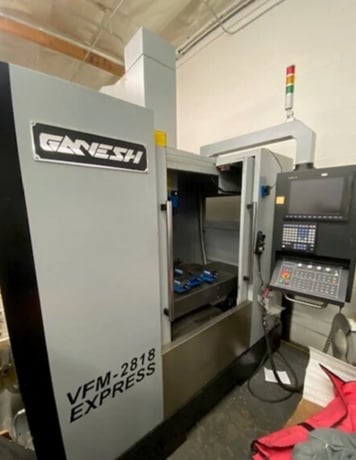 Ganesh #VFM-2818, CNC Vertical Machining Center, 3-Axis, 27.9" X, 17.7" Y, 18.1" Z, 16.53" x 29.92" Table, 15 - Image 2