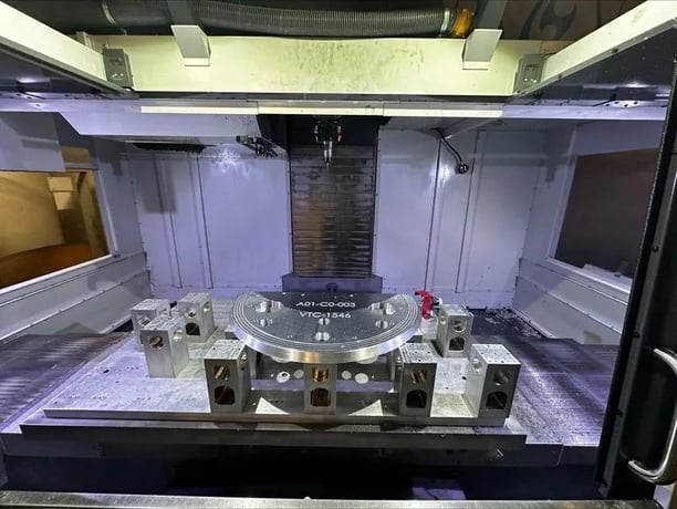 Haas #VR-8, CNC Vertical Machining Center, 64" X, 40" Y, 42" Z, 64" x 36" Table, 24 HP, 20000 RPM, HSK-A63 - Image 5